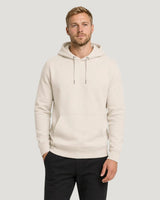 LAC DE SAINT-CASSIEN Hoodie Ivory – Halfbody Vorderseite #farbe_ivory