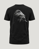 carpstylez Silt & Smoke Carp Shirt – Backprint, schwarzes Karpfen-Streetwear Shirt #farbe_schwarz