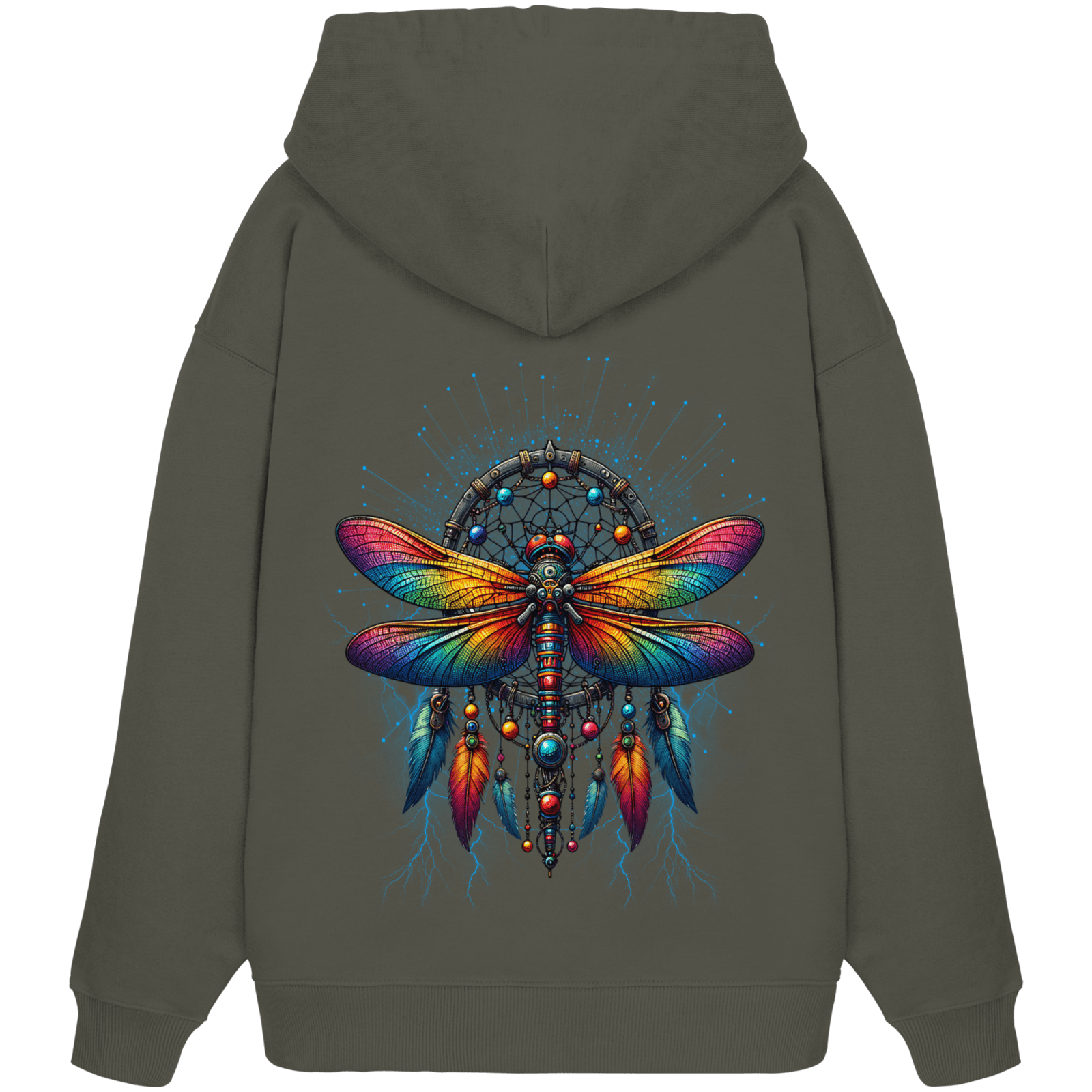 SPIRIT WINGS Oversize Hoodie - carpstylez Karpfen Angeln