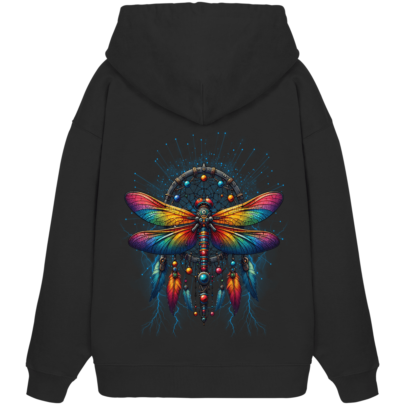 SPIRIT WINGS Oversize Hoodie - carpstylez Karpfen Angeln