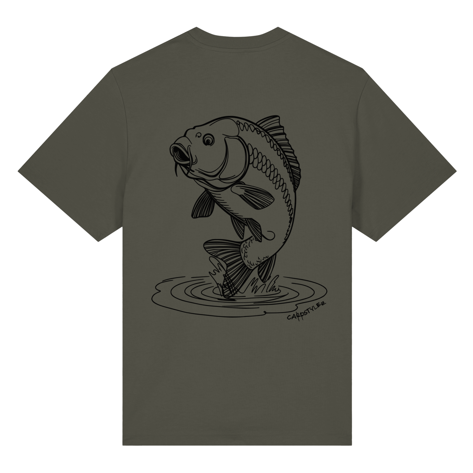 Karpfen Angeln THE RISE Heavy T-Shirt - CAST carpstylez