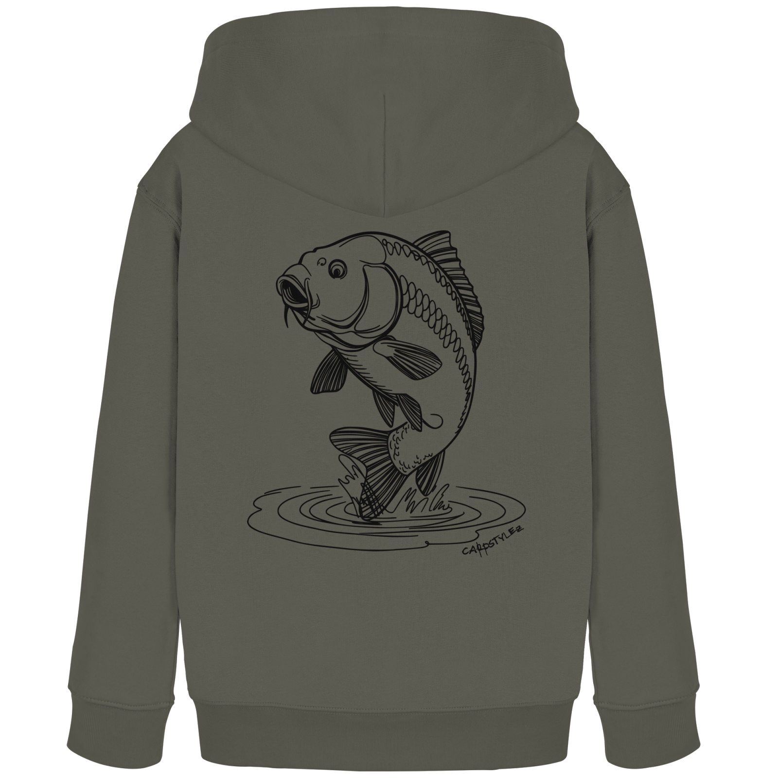 Karpfen Angeln THE RISE Kids Prime Hoodie - CAST carpstylez