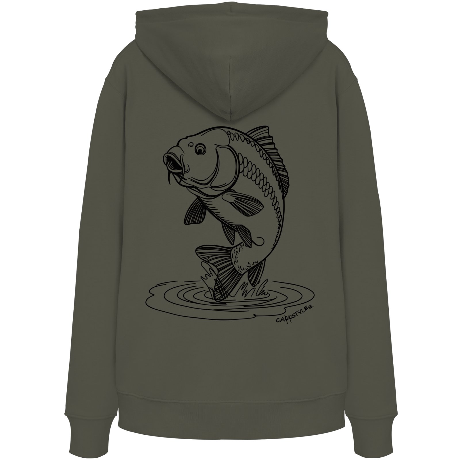 Karpfen Angeln THE RISE Prime Hoodie - CAST carpstylez