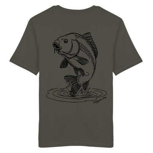 Karpfen Angeln mit THE RISE Prime T-Shirt - CAST carpstylez