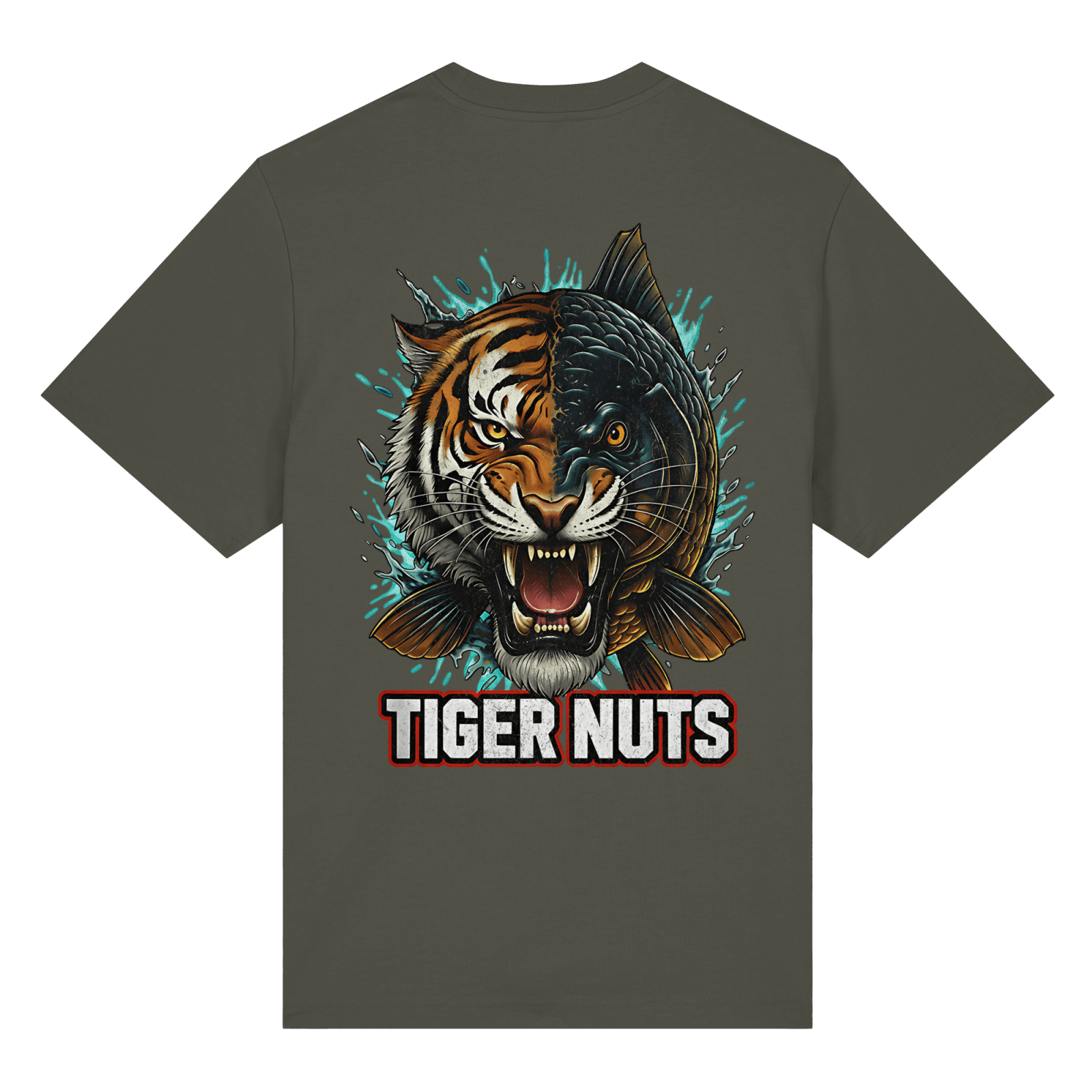 Karpfen Angeln TIGER NUTS Heavy T-Shirt - CAST carpstylez